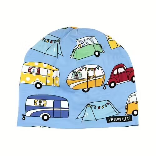 Villervalla Beanie Camping hellblau - Bay 141LM