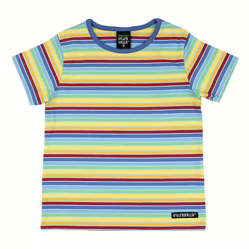 Villervalla ka-T-Shirt Nautic gestreift 079AW