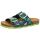 Lico Schlapfen Bioline Universe 560575 Marine/Grün/Blau