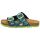 Lico Schlapfen Bioline Universe 560575 Marine/Grün/Blau