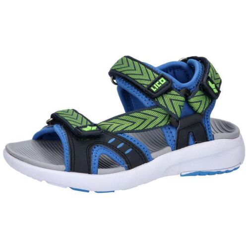 Lico offene Sandale Sami V 470266 in blau/lemon