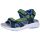 Lico offene Sandale Sami V 470266 in blau/lemon