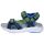 Lico offene Sandale Sami V 470266 in blau/lemon