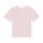 Minymo Kurzarm-Shirt Flower Power Pretty 1110 weiss mit Glitzer Pailletten, BIO