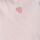 Minymo Kurzarm-Shirt Pink Dogwood 123800 rosa mit Herzen, Bio