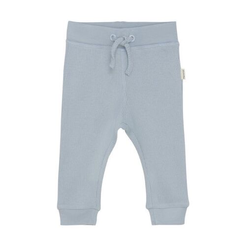 Minymo Baby Hose Blue Fog 113841 hellblau ripp, Bio