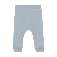 Minymo Baby Hose Blue Fog 113841 hellblau ripp, Bio