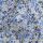 Minymo Jersey Hose True Blue 123832 blau-bunte Blümchen