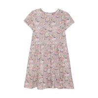 Minymo Kurzarm-Kleid Burnished Lilac 123856 rosa...