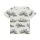 Minymo Kurzarm-Shirt Marshmallow white 133801 Baustelle weiss
