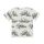 Minymo Kurzarm-Shirt Marshmallow white 133801 Baustelle weiss