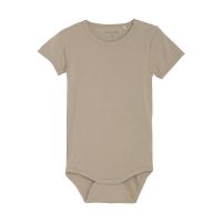 Minymo Kurzarm-Body 5213-256 Simply Taupe
