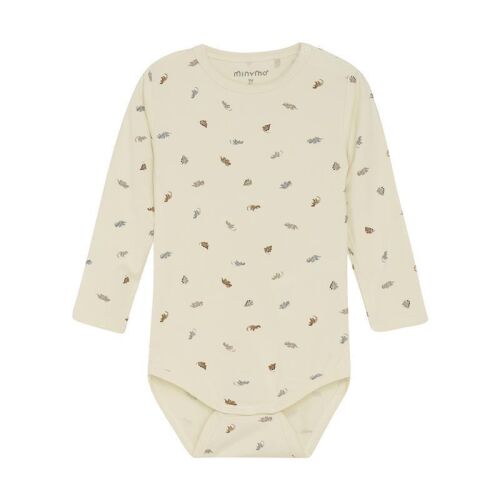 Minymo Langarm-Body Tradewinds 4983-712 creme mit Dinos