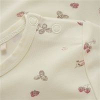 Minymo Langarm-Body Strawberry Ice 4983-438 creme mit...