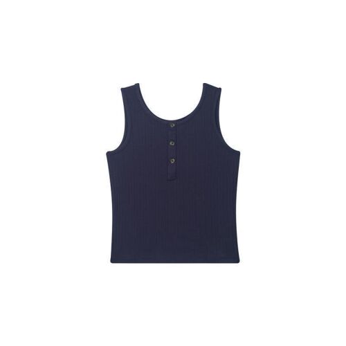 Someone Ärmelloses Shirt gerippt DANIRA -G-01-N navy