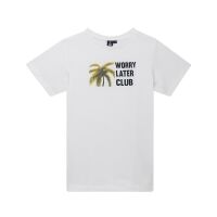 Someone Kurzarm Shirt Worry Later Club Palme DEAN-B-02-A...