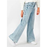 Blue Effect Girls Wide Leg Jeans 1241-1377 9771 Light Blue