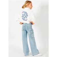 Blue Effect Girls Wide Leg Jeans 1241-1377 9771 Light Blue