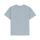 Lässig T-Shirt-Bio Baumwolle Happy Fruits-Zitrone hellblau