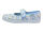 Natural World Ballerinas W56061 10 blaue Blümchen Celeste