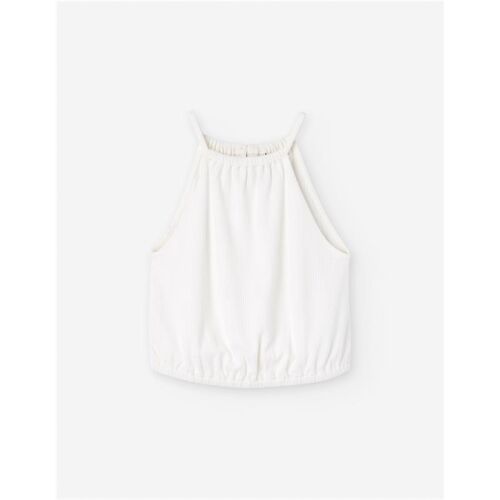 Losan Häkel-Halter Crop Top LJGAP0103-25014 light beige