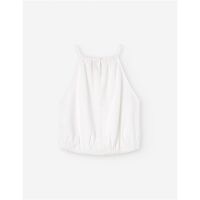 Losan Häkel-Halter Crop Top LJGAP0103-25014 light beige