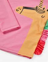 Losan La Badeshirt LKGAP0701-25001 UV 40+ gelbes Einhorn...