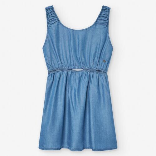 Losan Sommerkleid aus Tencel LJGAP0501-25006 blau