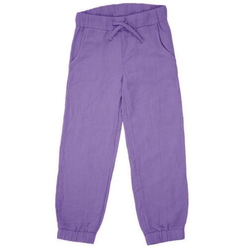 Maxomorra Baumwollhose Muslin Solid DX057-S025 Purple