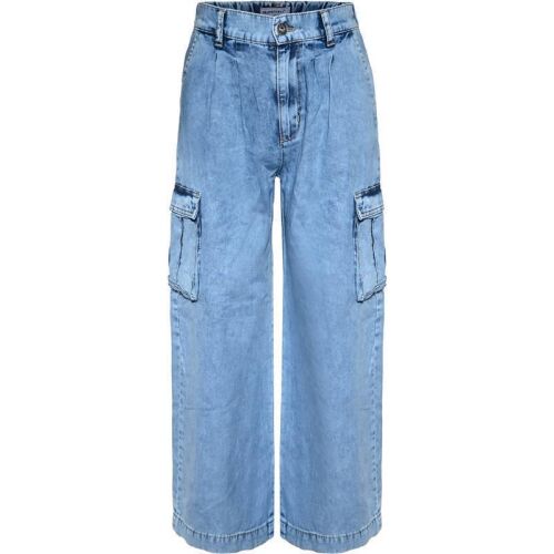 Blue Effect Girls Wide Leg Cargo Pant 1251-1387 9816 - Light Blue