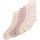 Minipop 3er-Pack Bambus Socken MP33 Rose/Creme