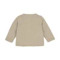 Minymo Strickjacke 113869 2055 Beige mit Blumen