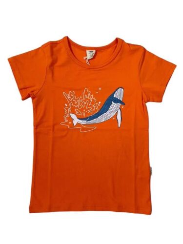 Walkiddy T-Shirt The Dancing Whales DWCO13-318 Orange