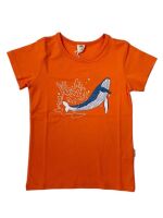 Walkiddy T-Shirt The Dancing Whales DWCO13-318 Orange