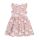 Walkiddy ärmelloses Kleid Swans in Spring SP13-290 Rosa/Schwäne