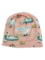 Walkiddy Beanie Swans in Spring SP13-224 Rosa/Schwäne
