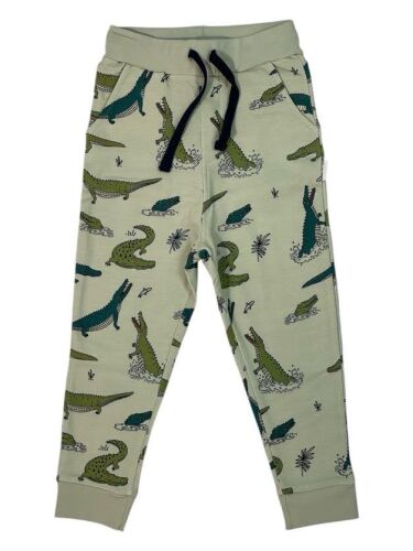 Walkiddy Jogginghose Funny Crocodiles FC13-241 Hellgrün/Krokodile