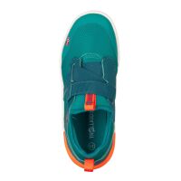 Trollkids Barfußschuh Kids Bergen Barefoot Hiker Türkis/Orange