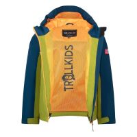 Trollkids RegenjackeTelemark 390-360 grün/navy