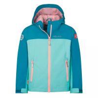 Trollkids RegenjackeTelemark 390-130 blau/hellblau/rosa