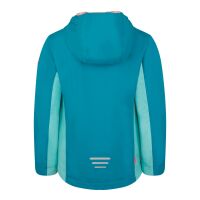 Trollkids RegenjackeTelemark 390-130 blau/hellblau/rosa