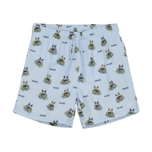 Minymo Badeshorts 133941 Fb.7112 Hunde hellau