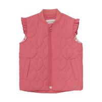 Minymo weiches Steppgilet 163813 Fb.4651 Coral