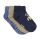 Minymo Socken 3-Pack 133946 Fb. 7899 Hund/Hai/gestreift navy