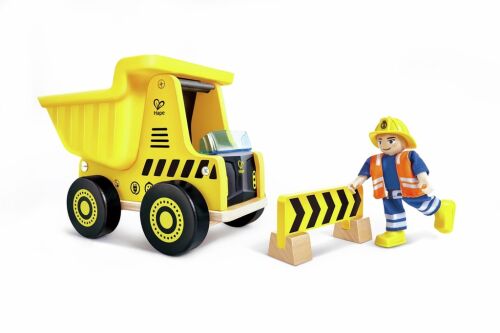 Hape Kipplaster Hauler Dump Truck Gelb