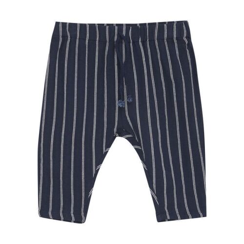 Minymo Baby - Stoffhose 113936 Fb.7899 navy gestreift