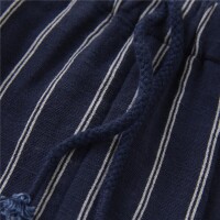 Minymo Baby - Stoffhose 113936 Fb.7899 navy gestreift
