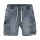 Minymo kurze Sweat Hose 133919 Fb. 7899 Denim