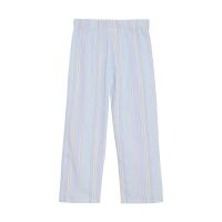 Minymo leichte Stoffhose 123951 Fb.7005 Weiß/Bunt-gestreift