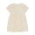 Minymo kurzarm Body-Kleidchen 113953 Fb.2605 Creme/Glitzer-Beeren